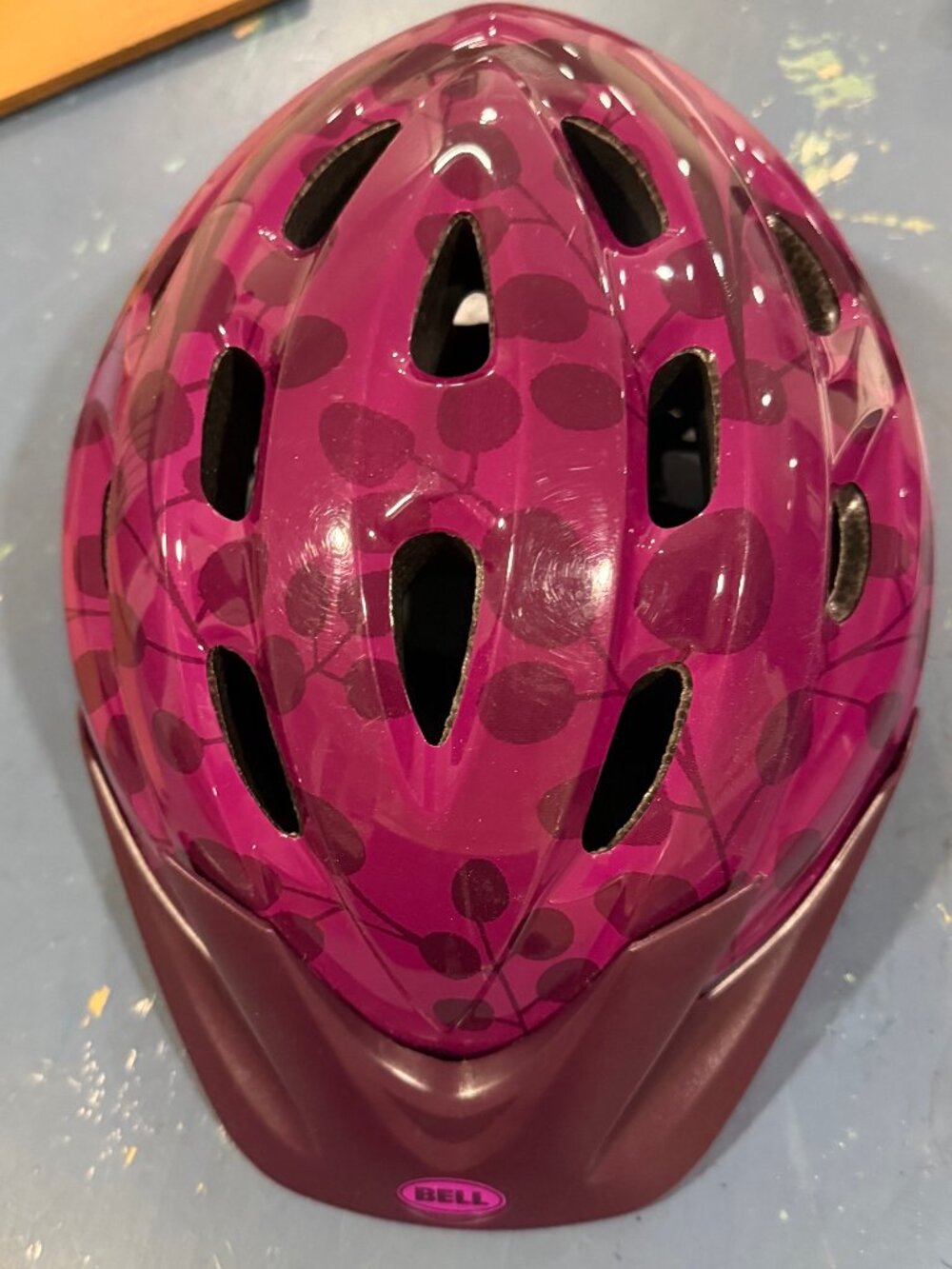 Bell Bike Helmet Thalia Poplar Forest Wine Purple Womens TF33Y